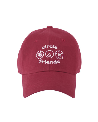 Circle Friends cap - Red