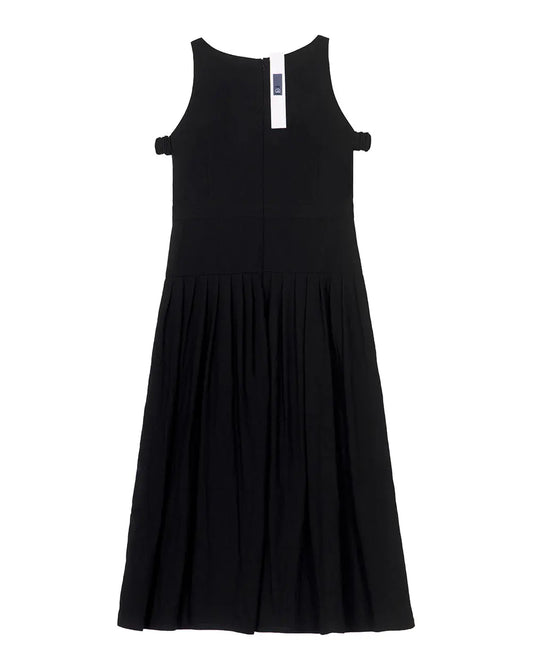 Roof tile Dress - Black