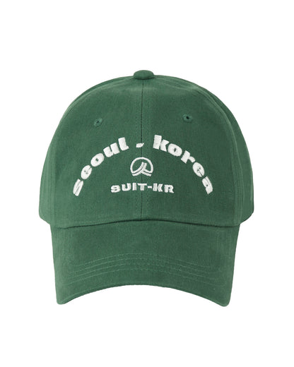 Seoul Korea SUIT Cap - Green
