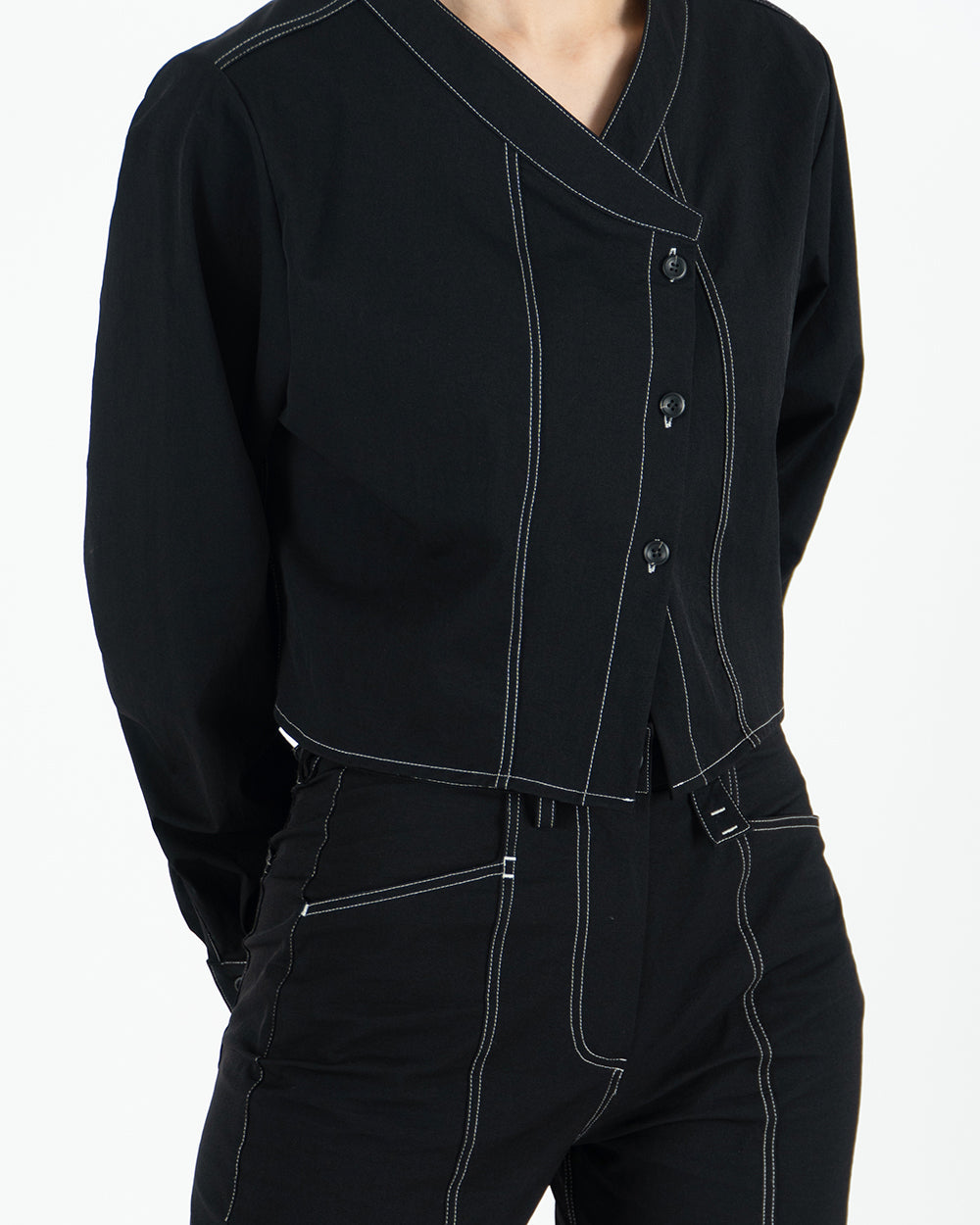 Scissors shirt - Black