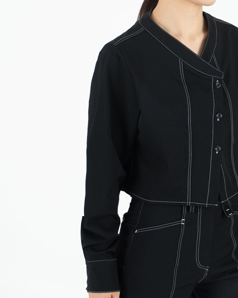 Scissors shirt - Black