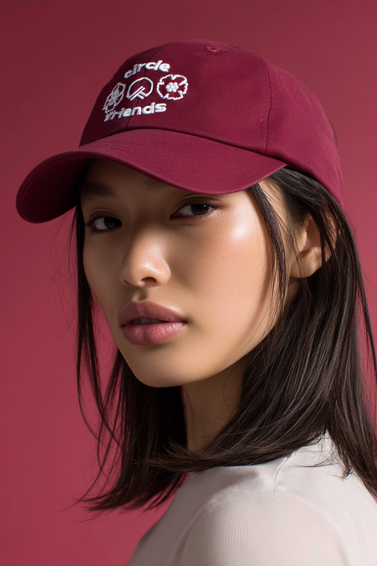 Circle Friends cap - Red hover
