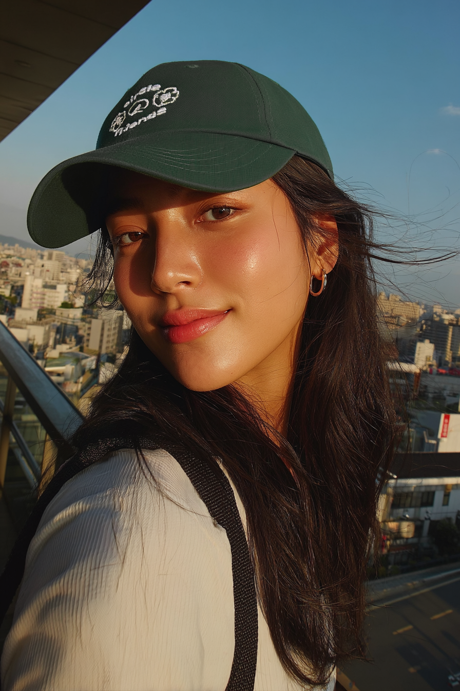 Circle Friends cap - Green