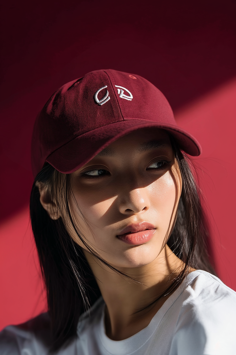 half of SUIT symbol cap - Red