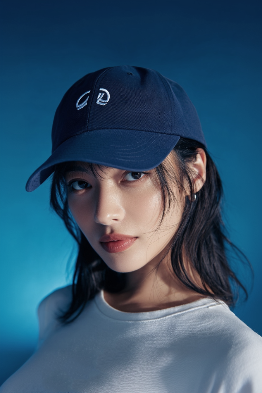 half of SUIT symbol cap - Navy
