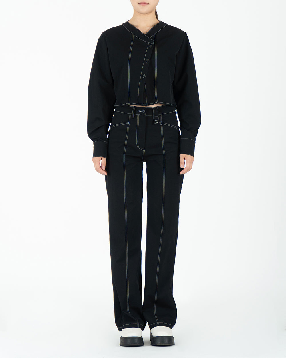 Scissors shirt - Black