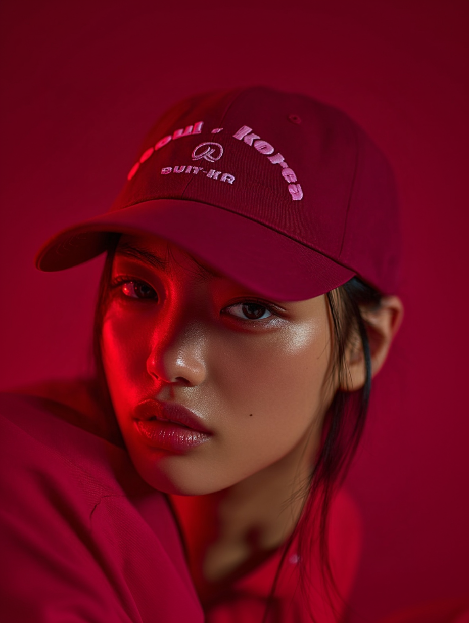 Seoul Korea SUIT Cap - Red