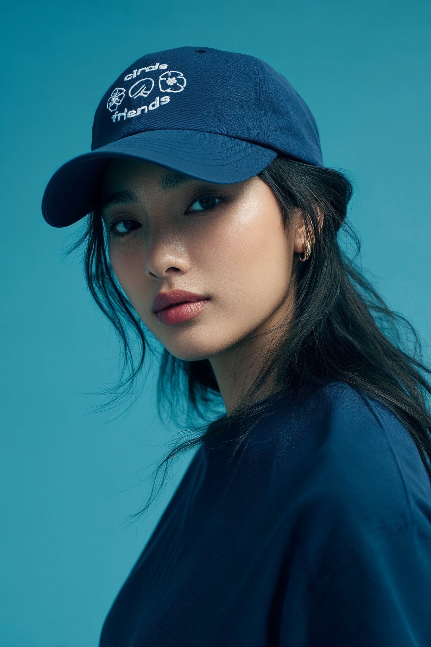 Circle Friends cap - Navy