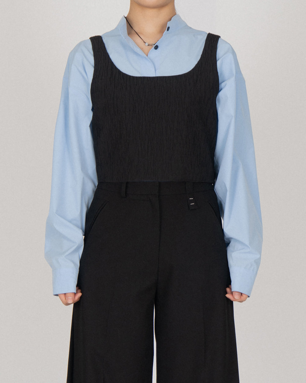 Pine tree Bustier - Black