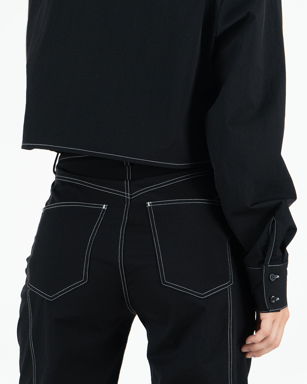 Scissors pants - Black