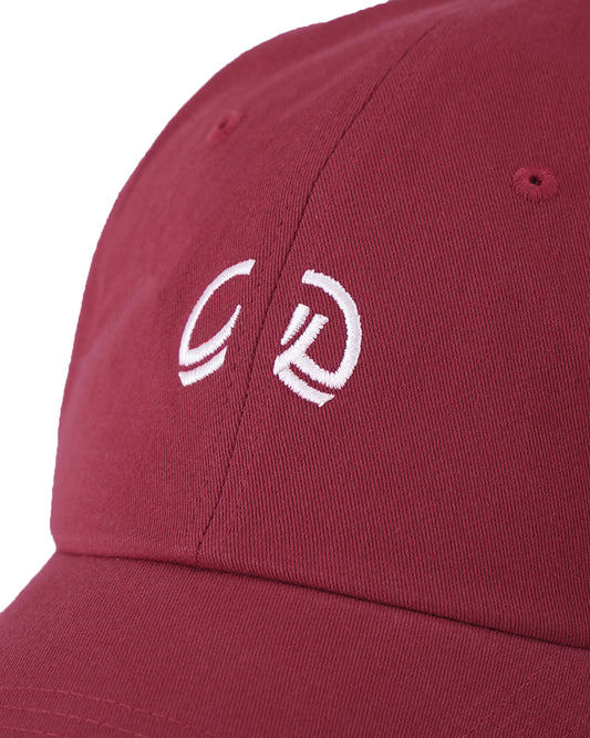 half of SUIT symbol cap - Red