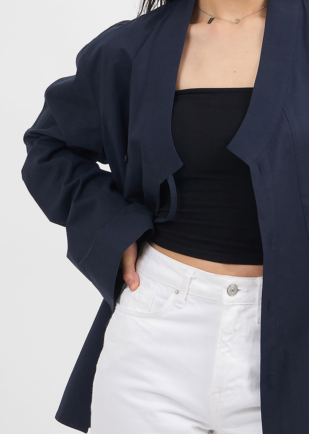 Jeogori GA - Navy (Unisex)