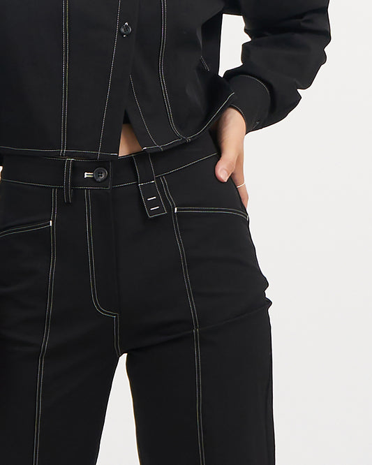 Scissors pants - Black hover