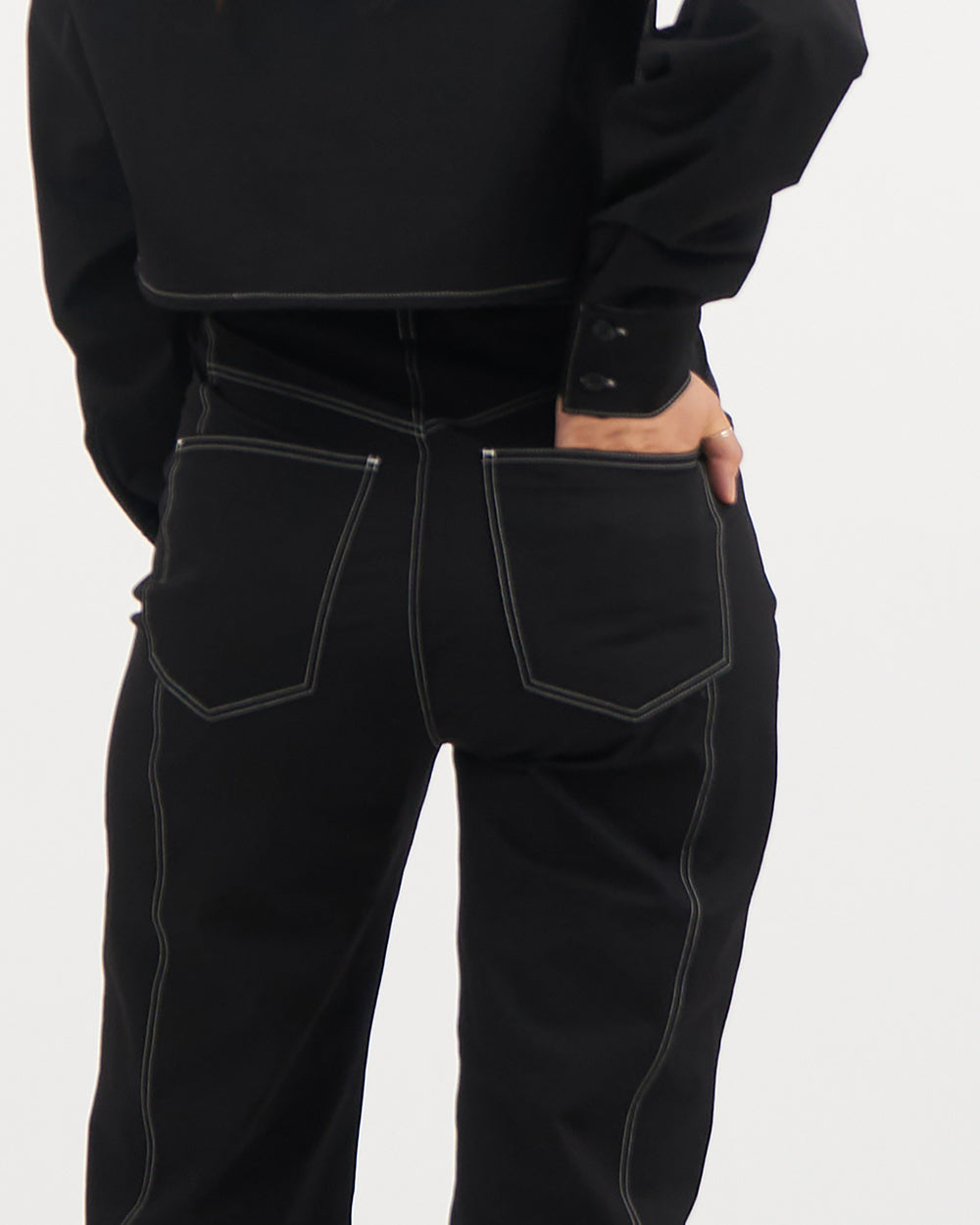 Scissors pants - Black