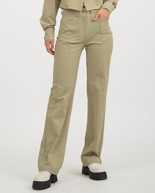 Scissors pants - Beige hover