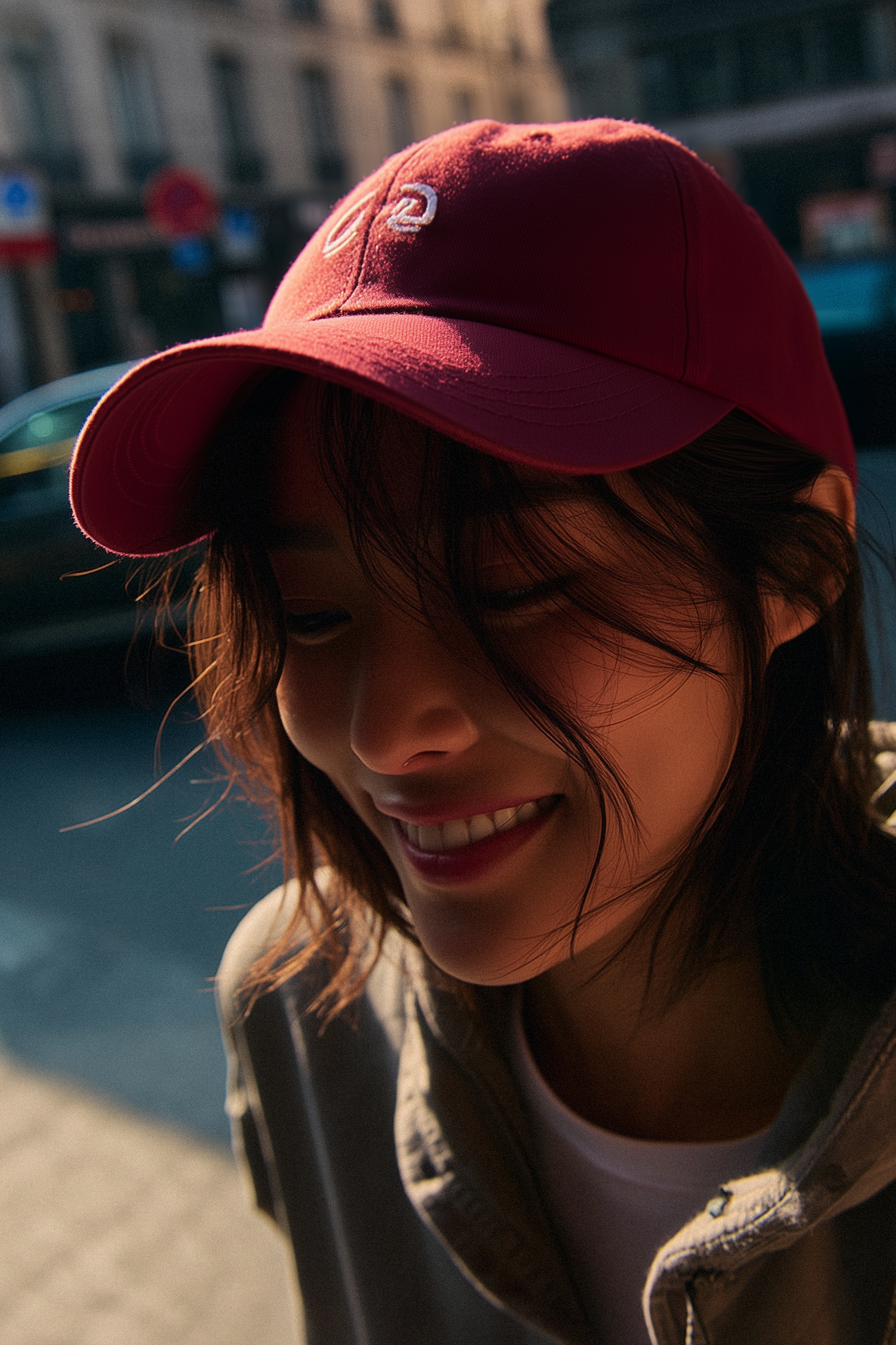 half of SUIT symbol cap - Red
