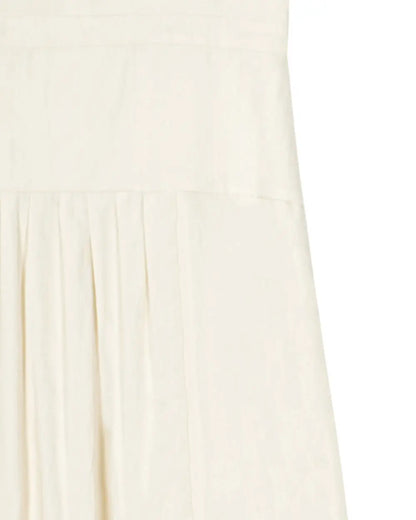 Roof tile Dress - Ivory