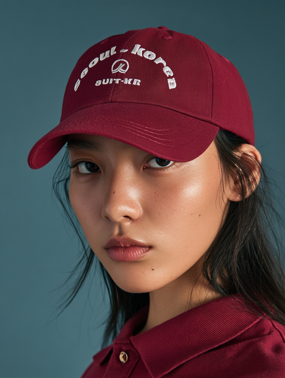 Seoul Korea SUIT Cap - Red