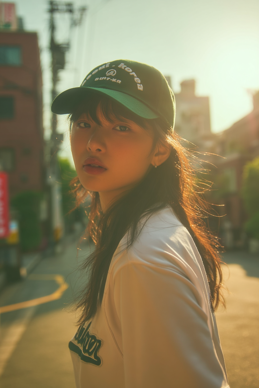 Seoul Korea SUIT Cap - Green