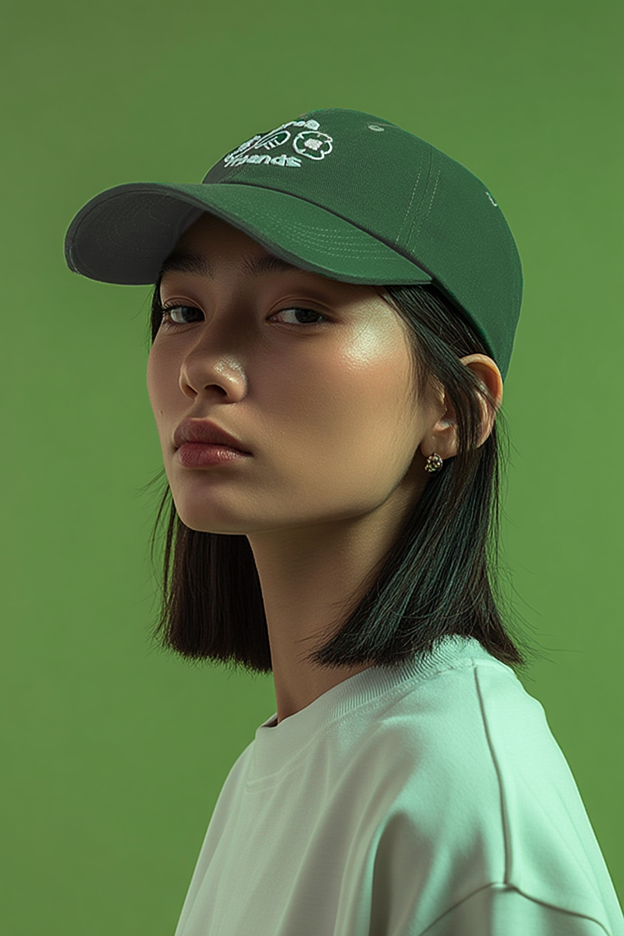 Circle Friends cap - Green