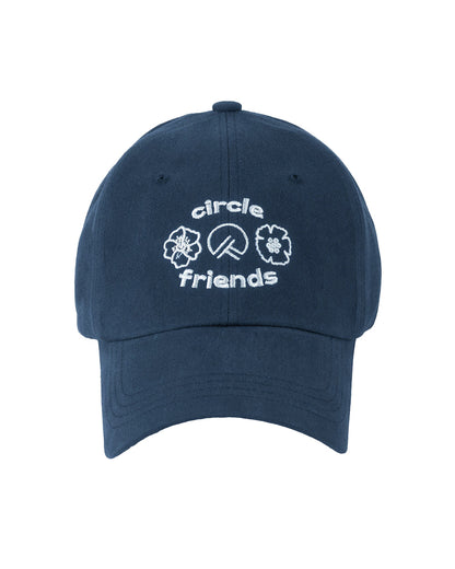 Circle Friends cap - Navy
