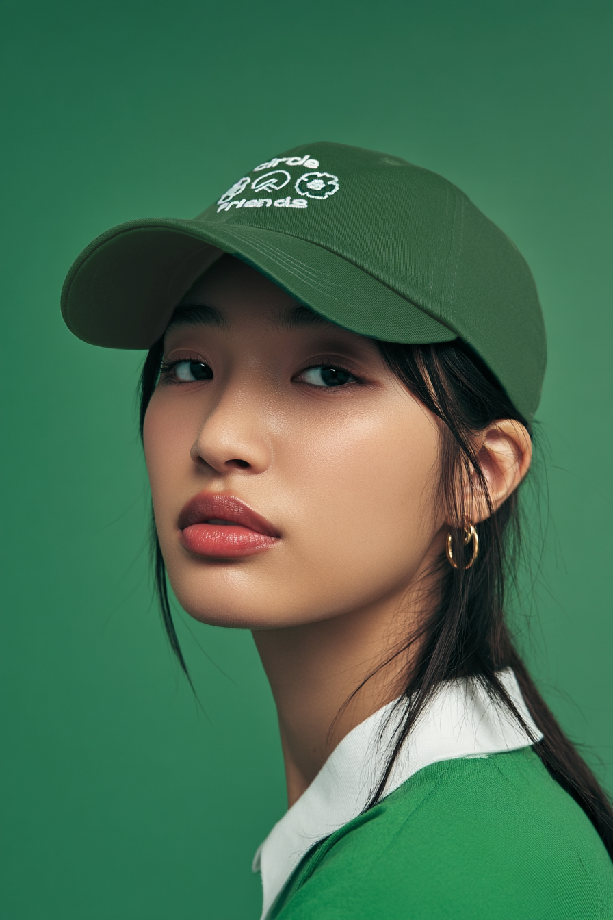 Circle Friends cap - Green