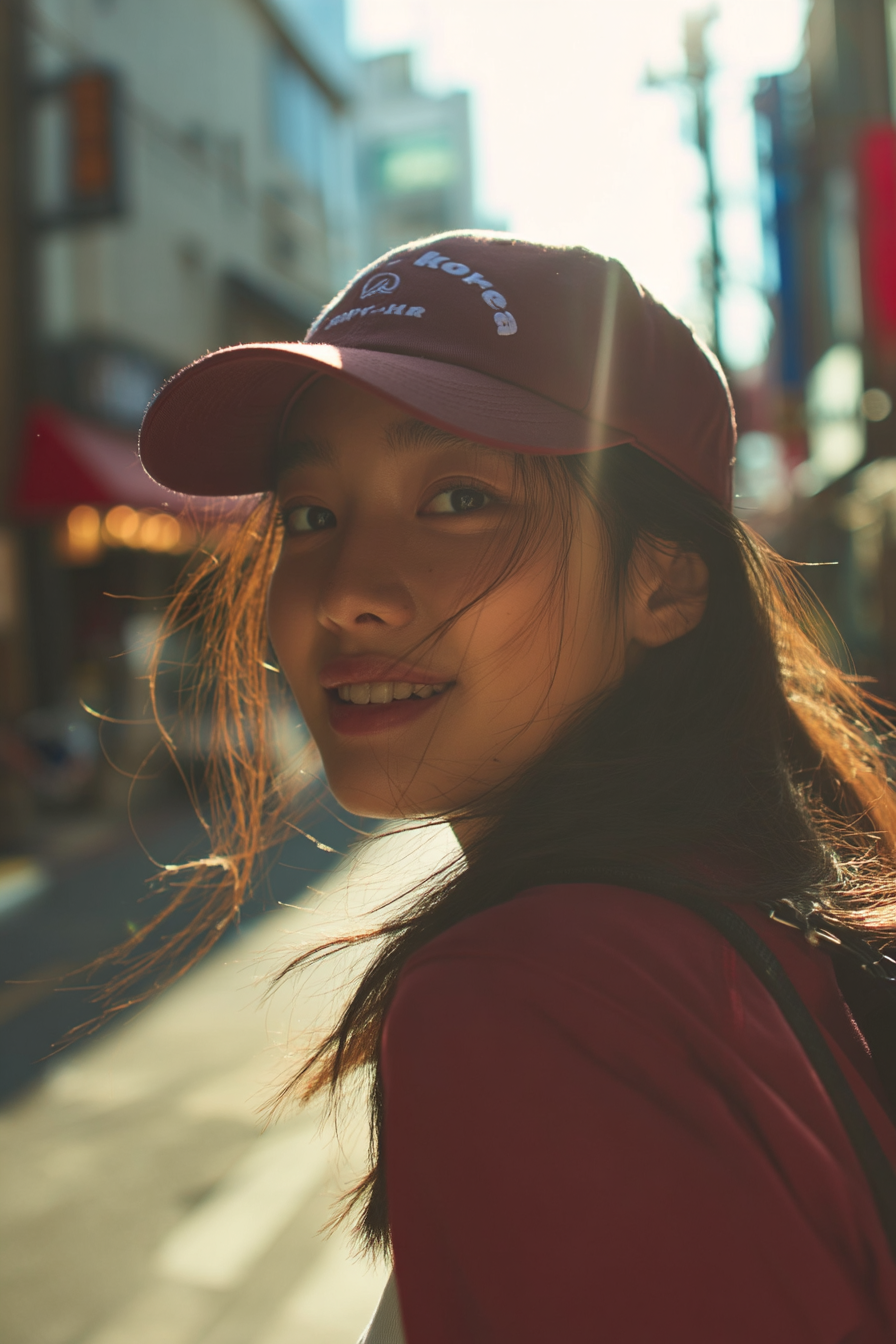 Seoul Korea SUIT Cap - Red