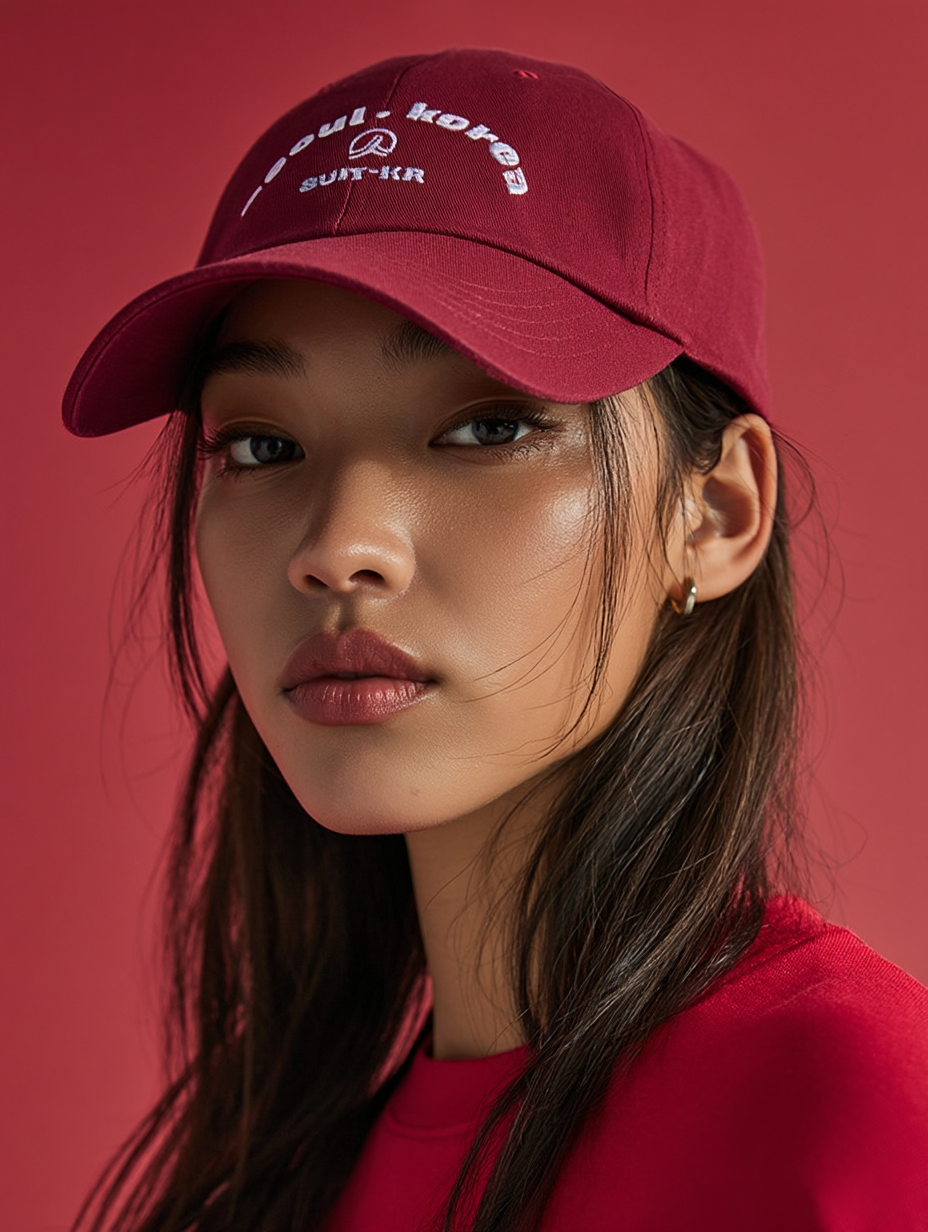 Seoul Korea SUIT Cap - Red