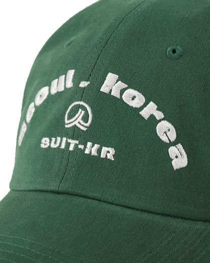 Seoul Korea SUIT Cap - Green