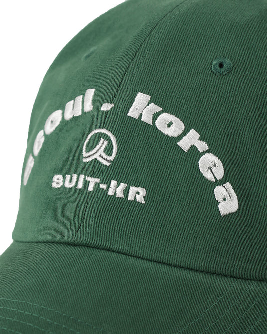 Seoul Korea SUIT Cap - Green