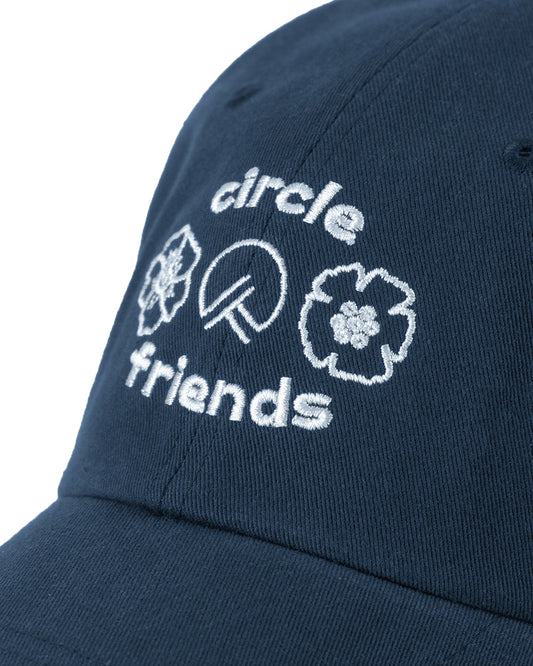 Circle Friends cap - Navy