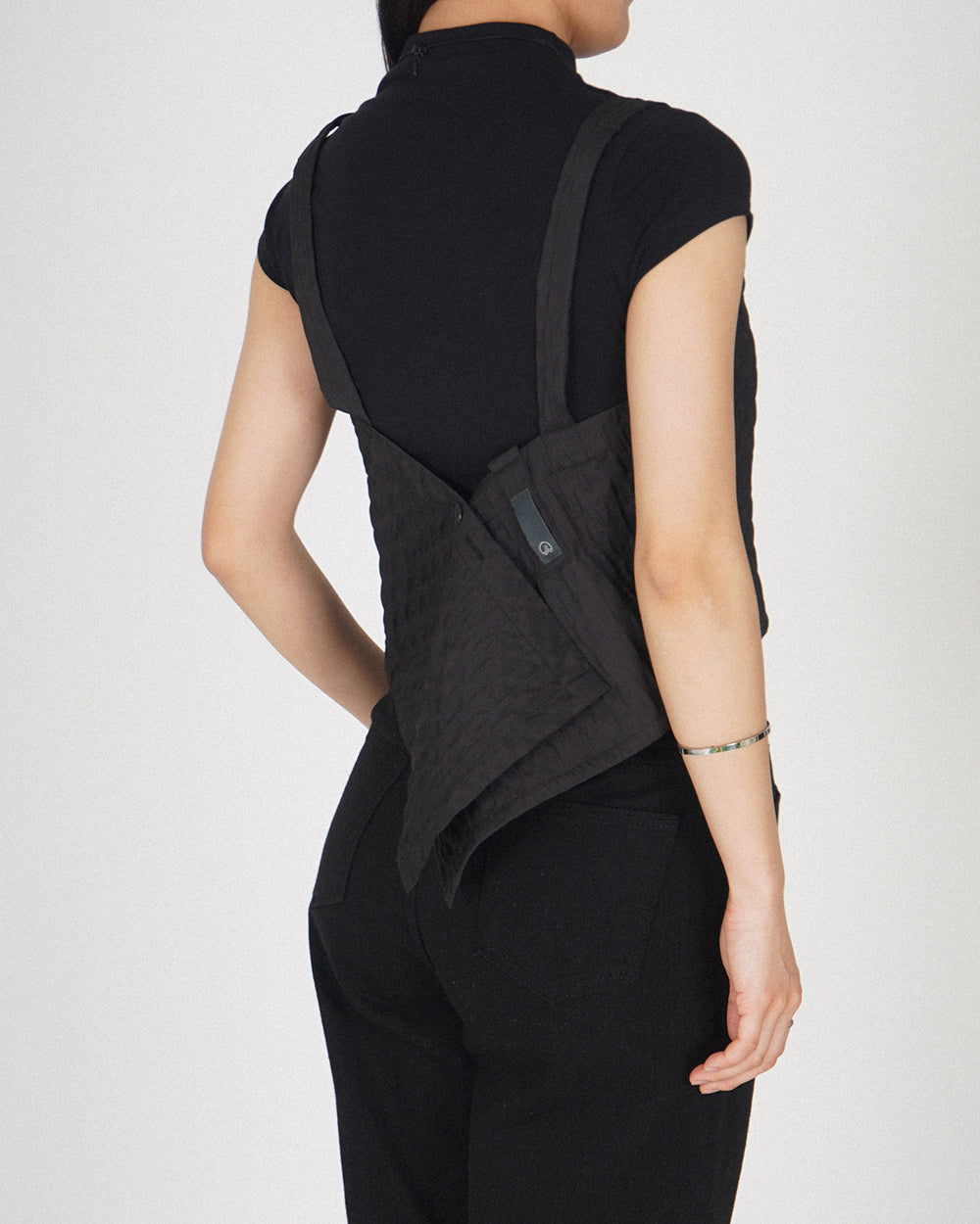 Pine Cone Bustier - Black