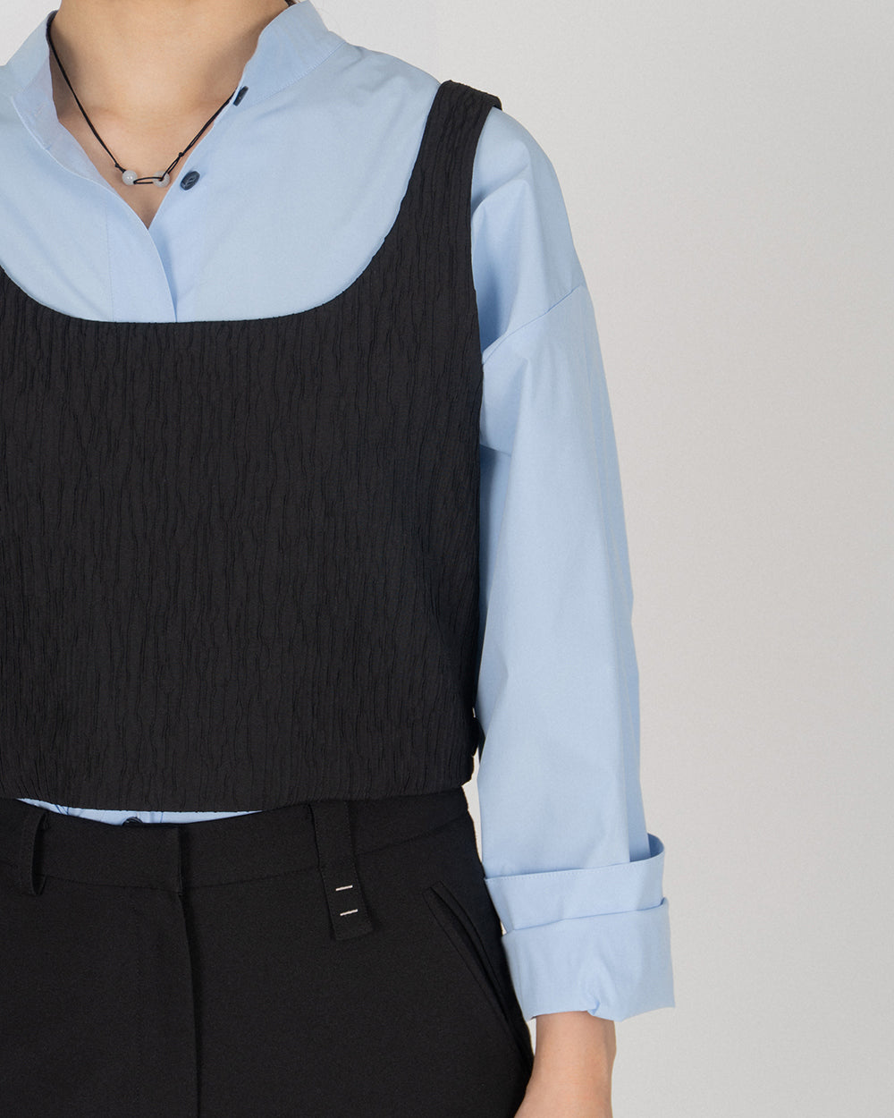 Pine tree Bustier - Black
