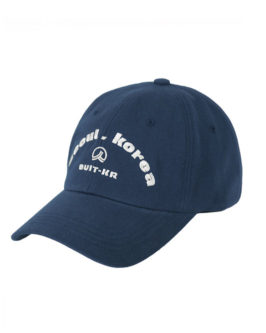 Seoul Korea SUIT Cap - Navy