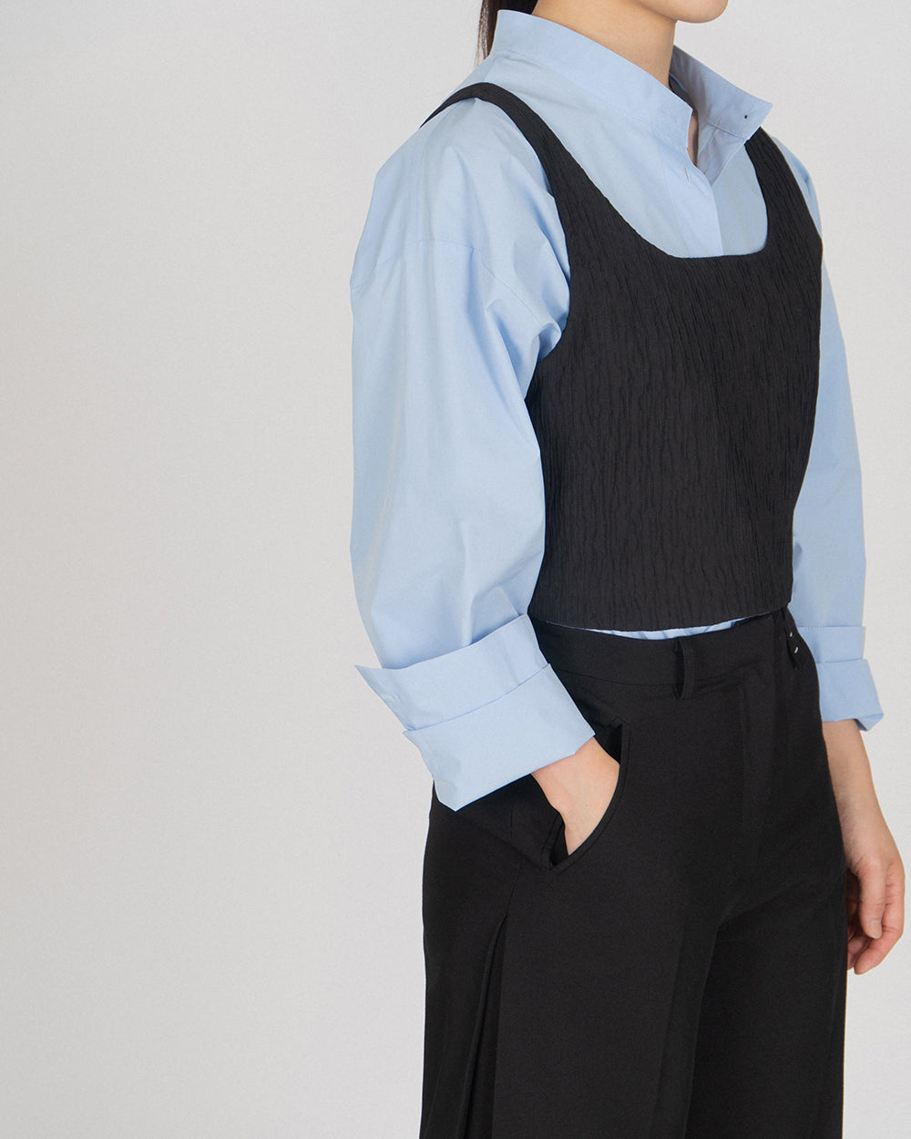Pine tree Bustier - Black