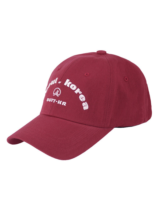 Seoul Korea SUIT Cap - Red