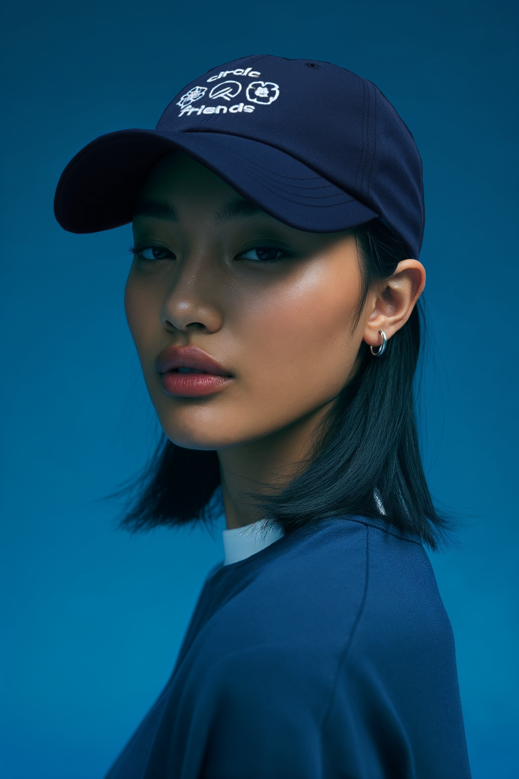 Circle Friends cap - Navy