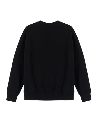 Five Patterns Sweatshirt - Black / White (Unisex)