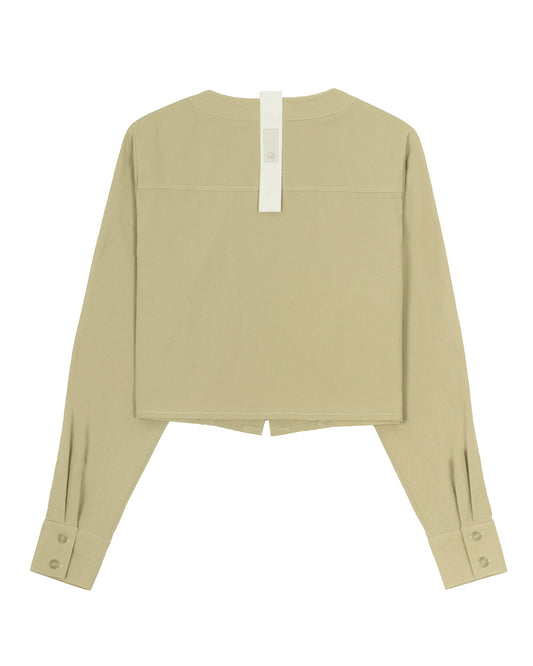 Scissors shirt - Beige