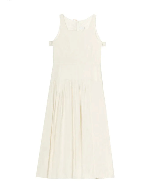 Roof tile Dress - Ivory