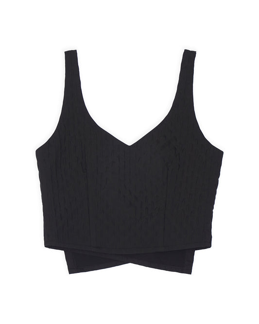 Pine Cone Bustier - Black