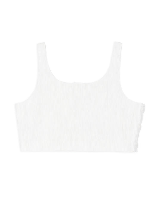Pine tree Bustier - White