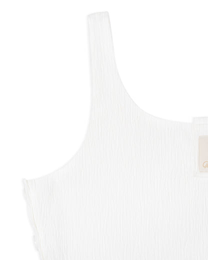 Pine tree Bustier - White