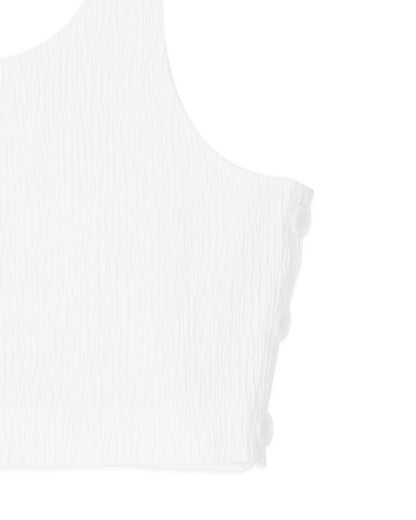 Pine tree Bustier - White