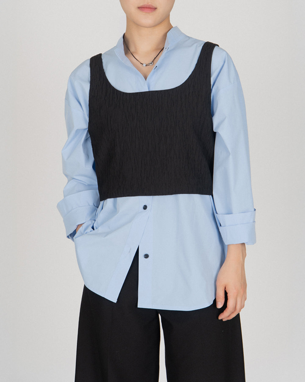 Pine tree Bustier - Black