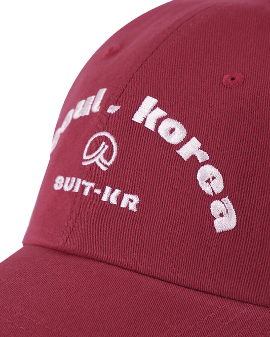 Seoul Korea SUIT Cap - Red