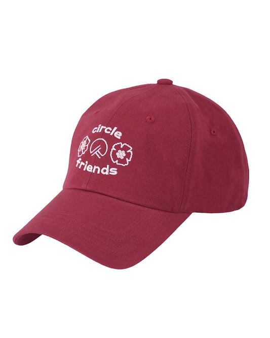 Circle Friends cap - Red