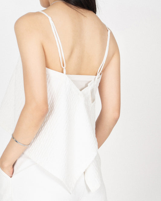 Square Bustier - White hover