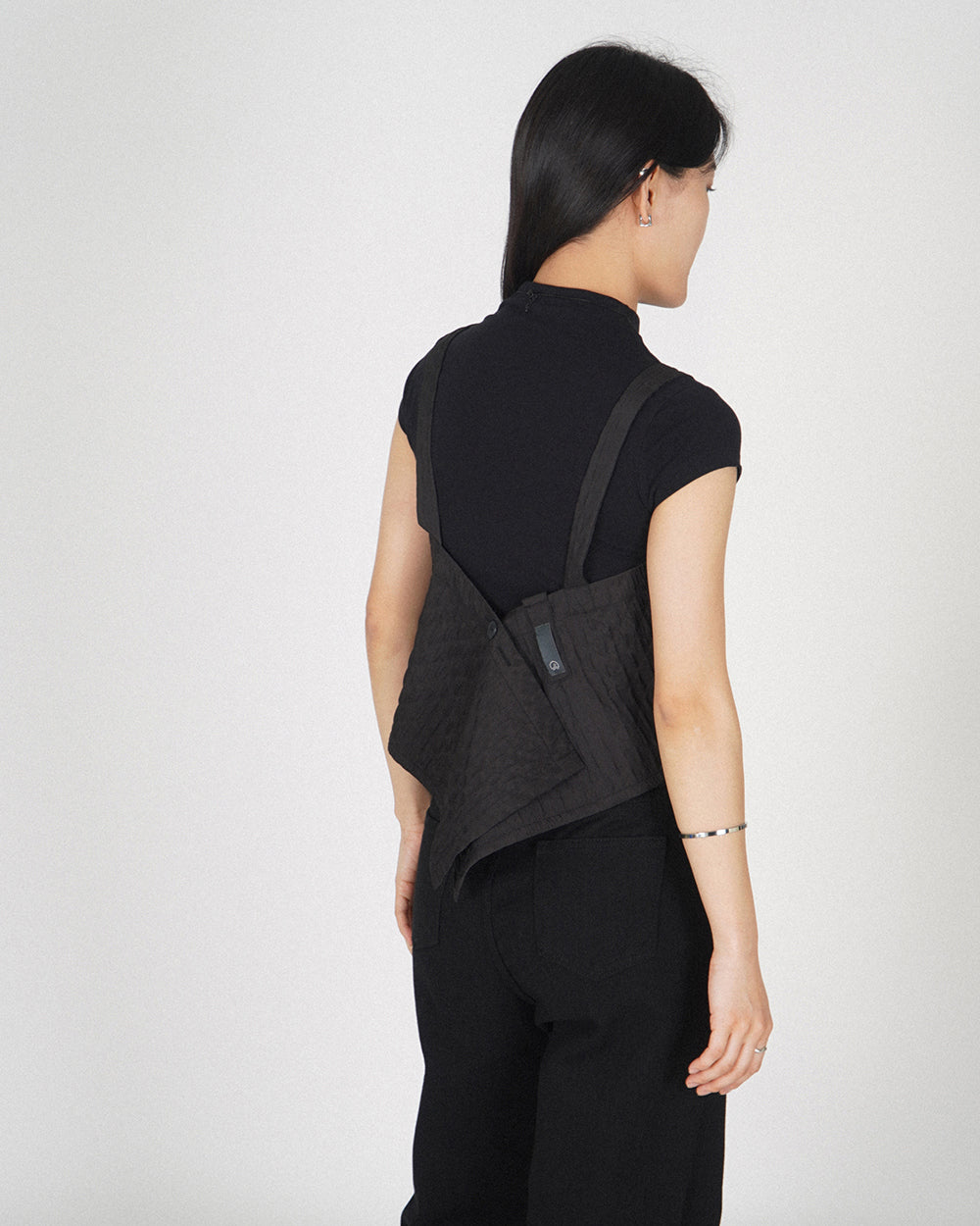 Pine Cone Bustier - Black