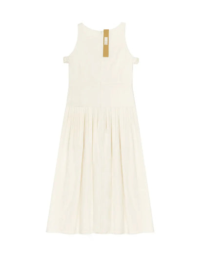 Roof tile Dress - Ivory